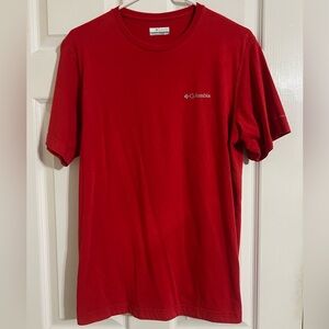 Columbia Men's Vibrant Red Short Sleeve Tee